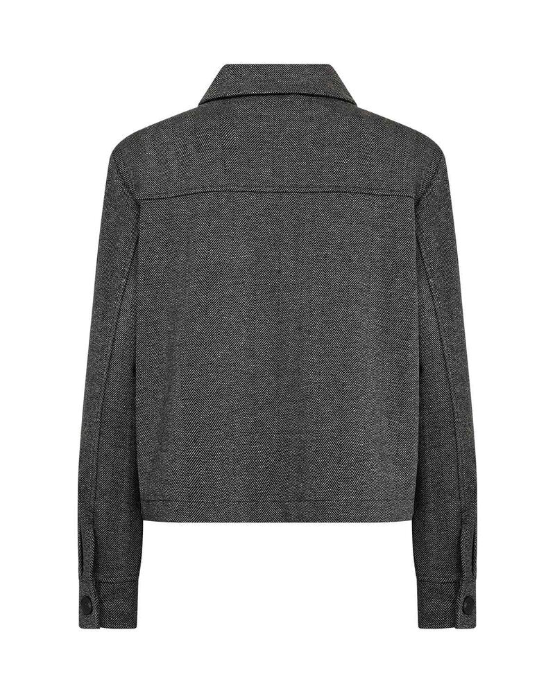 Hebe 1 Kort Jacka Dam Black Combi | Smilebutiken - Soyaconcept