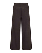 Hebe 3 Trousers Women Chocolate Plum Combi | Smilebutiken - Soyaconcept