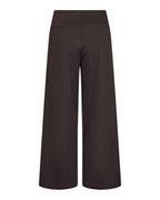 Hebe 3 Trousers Women Chocolate Plum Combi | Smilebutiken - Soyaconcept