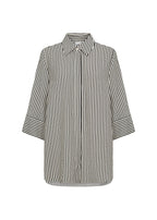 Hedi 1 Striped Shirt Women Cream Combi | Smilebutiken - Wasabiconcept
