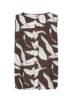 Hermina 1 Ärmlös Topp Hot Fudge Combi | Smilebutiken - Wasabiconcept