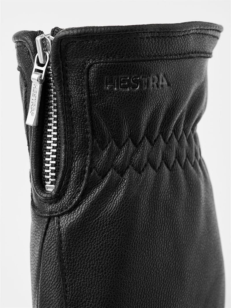 Alva Leather Glove Women Black - Hestra