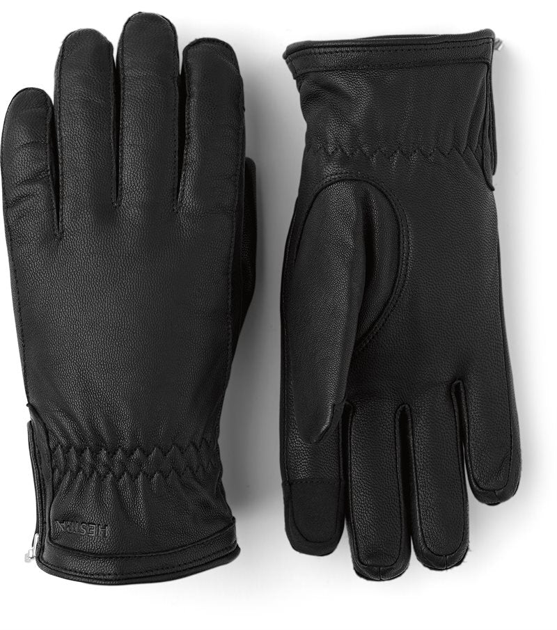 Alva Leather Glove Women Black - Hestra