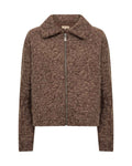 Hira 2 Kort Jacka Dam Chocolate Plum Combi | Smilebutiken - Soyaconcept