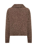 Hira 2 Kort Jacka Dam Chocolate Plum Combi | Smilebutiken - Soyaconcept