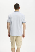 Hullehavn Polo Shirt Men Halogen Blue | Smilebutiken - Kopenhaken