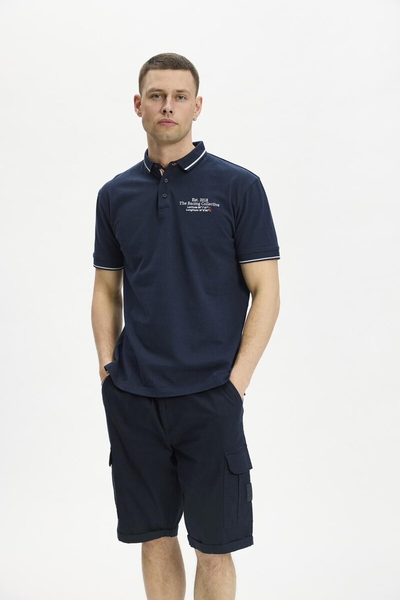 Hullehavn Polo Shirt Men Total Eclipse | Smilebutiken - Copenhagen