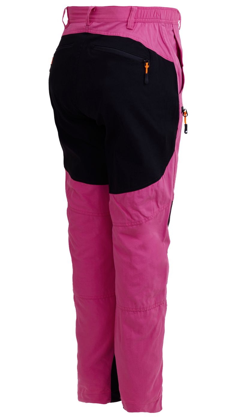Hunter Lady Pants Pink Hibiscus Outdoor Trousers Women Tuxer