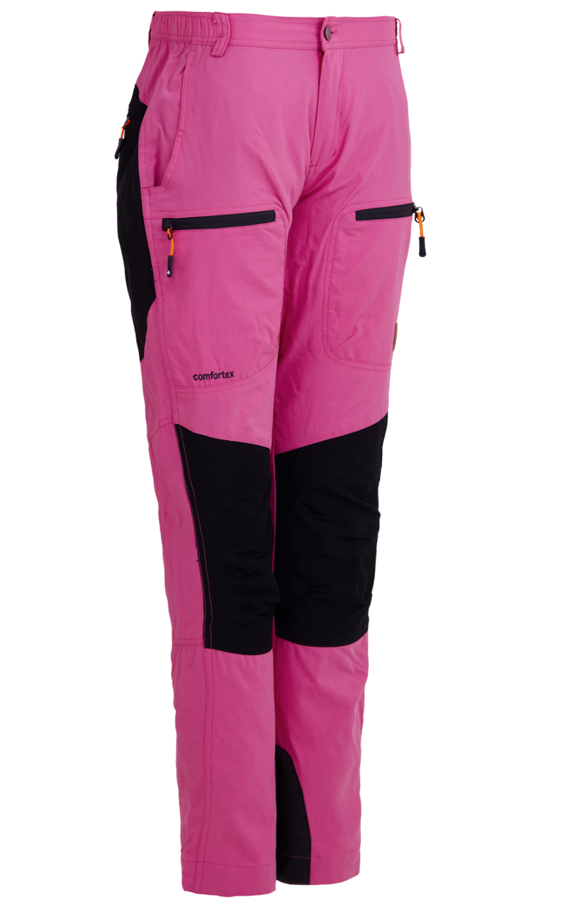 Hunter Lady Pants Pink Hibiscus Outdoor Trousers Women Tuxer