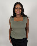 Ida Linne Dam Grön Army | Smilebutiken - Camicia