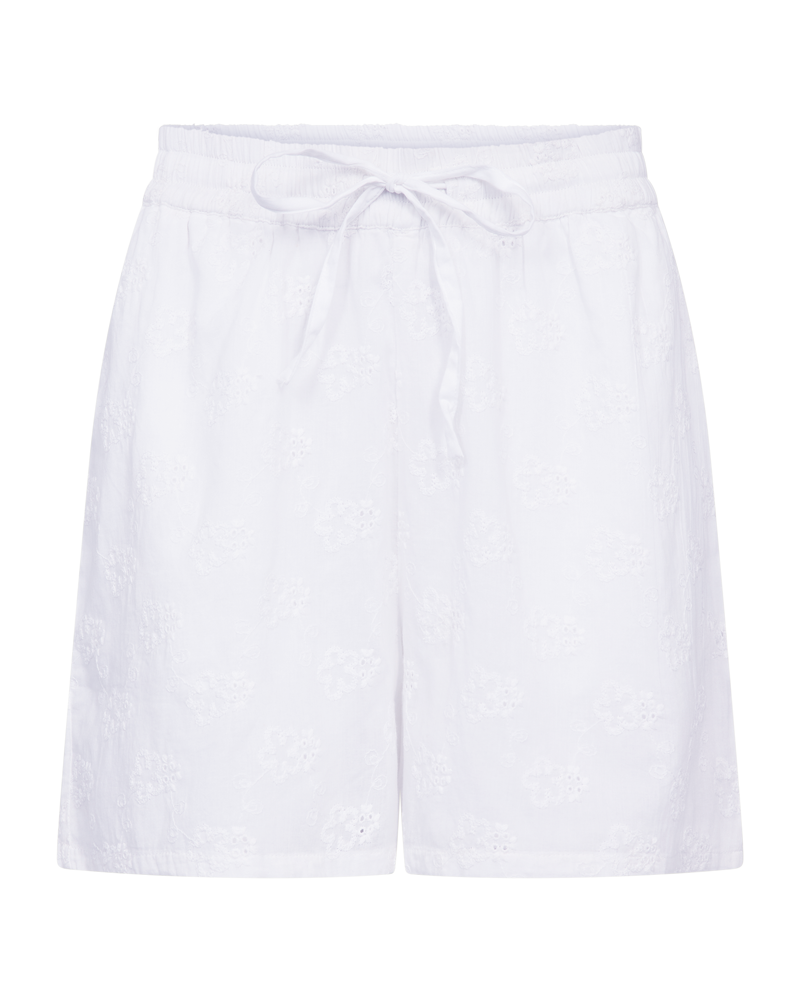 Idena Shorts Women Brilliant White | Smilebutiken - Freequent