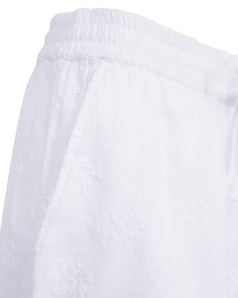 Idena Shorts Women Brilliant White | Smilebutiken - Freequent