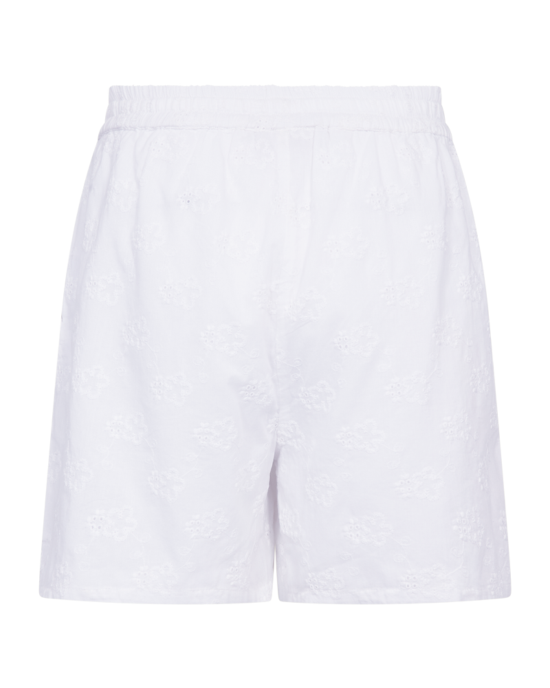 Idena Shorts Women Brilliant White | Smilebutiken - Freequent