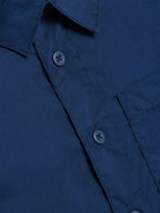 Ilas Ls Shirt Dress Blues Solid Barn Name it