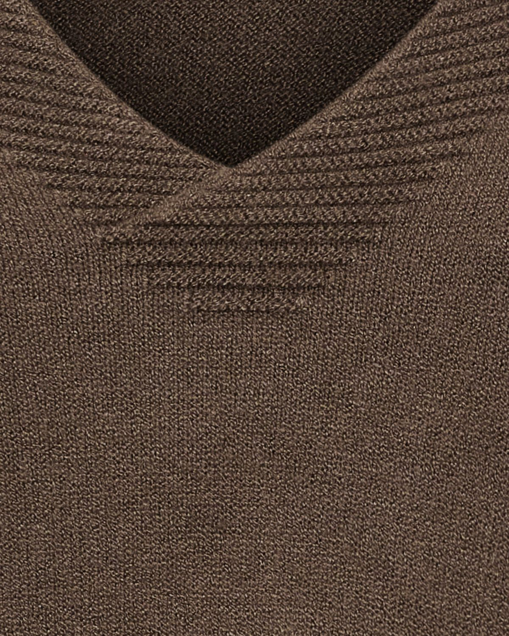 Inaya V-ringad Pullover Dam Brun Chocolate | Smilebutiken - Marta du Chateau