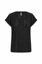 Ingela 20 T-Shirt Women Black | Smilebutiken - Soyaconcept