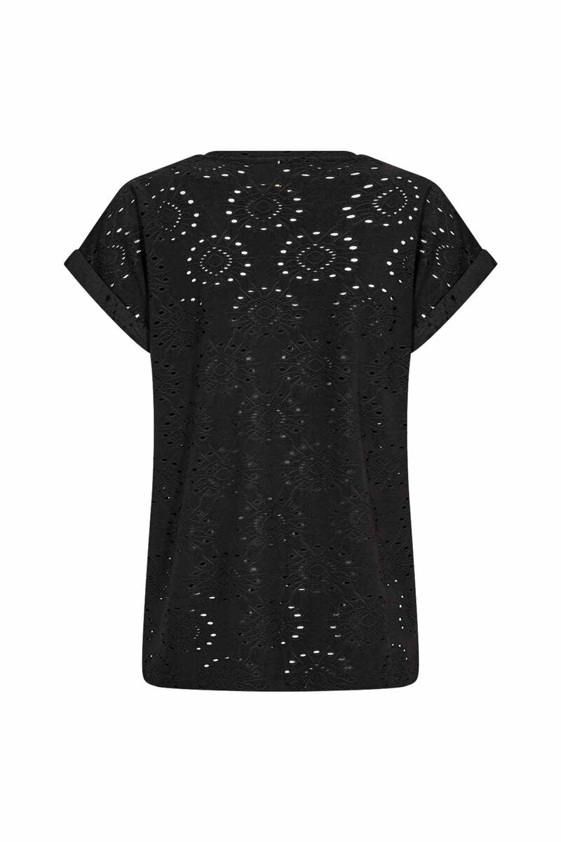 Ingela 20 T-Shirt Women Black | Smilebutiken - Soyaconcept
