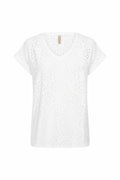 Ingela 20 T-Shirt Dam White | Smilebutiken - Soyaconcept