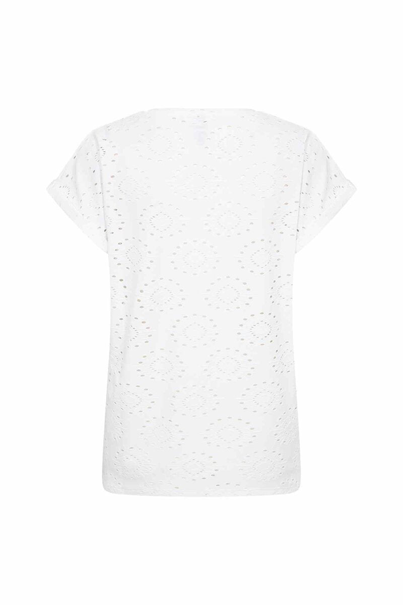 Ingela 20 T-Shirt Women White | Smilebutiken - Soyaconcept