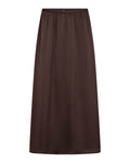 Jacey Lång Kjol Dam Brun Chocolate Plum | Smilebutiken - Soyaconcept