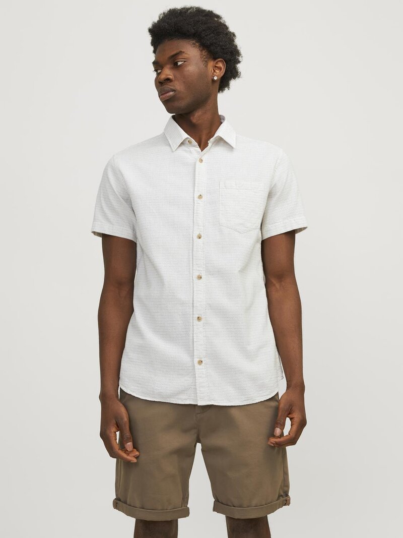 Abel Skjorta Herr Cloud Dancer Jack & Jones
