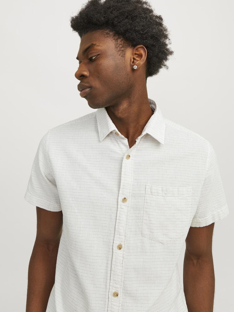 Abel Skjorta Herr Cloud Dancer Jack & Jones