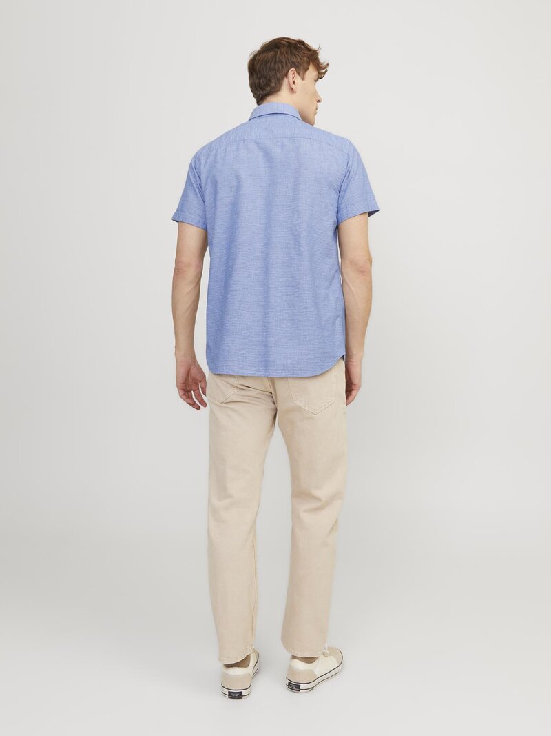 Abel Skjorta Herr Ensign Blue Jack & Jones