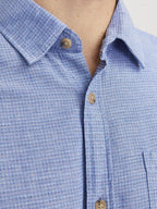 Abel Skjorta Herr Ensign Blue Jack & Jones