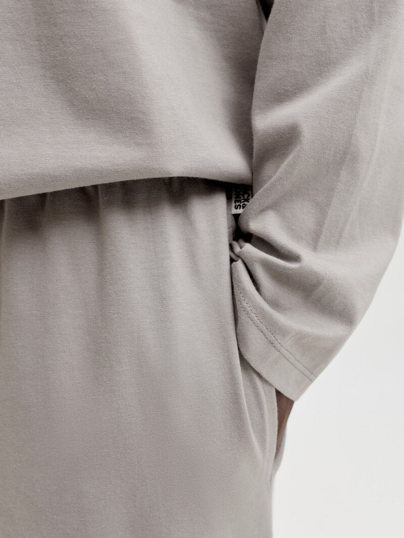 Alfred Pyjamas Set Herr Grey Flannel Jack & Jones