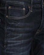 Clark Orginal Regular Fit Jeans Herr Blue Denim Jack & Jones