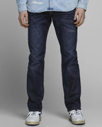 Clark Orginal Regular Fit Jeans Herr Blue Denim Jack & Jones