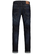 Clark Orginal Regular Fit Jeans Herr Blue Denim Jack & Jones
