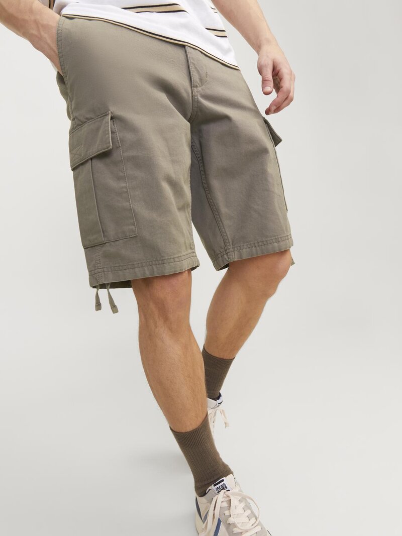 Cole Barkley Cargo Shorts Men Bungee Cord Jack & Jones