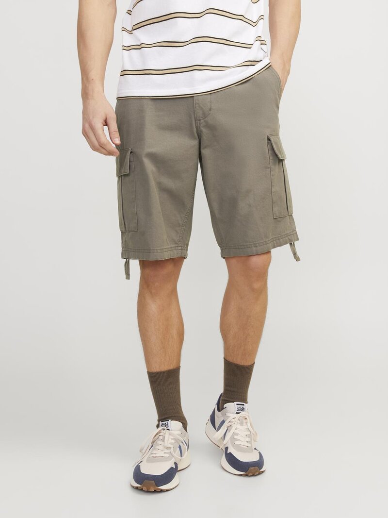 Cole Barkley Cargo Shorts Men Bungee Cord Jack & Jones