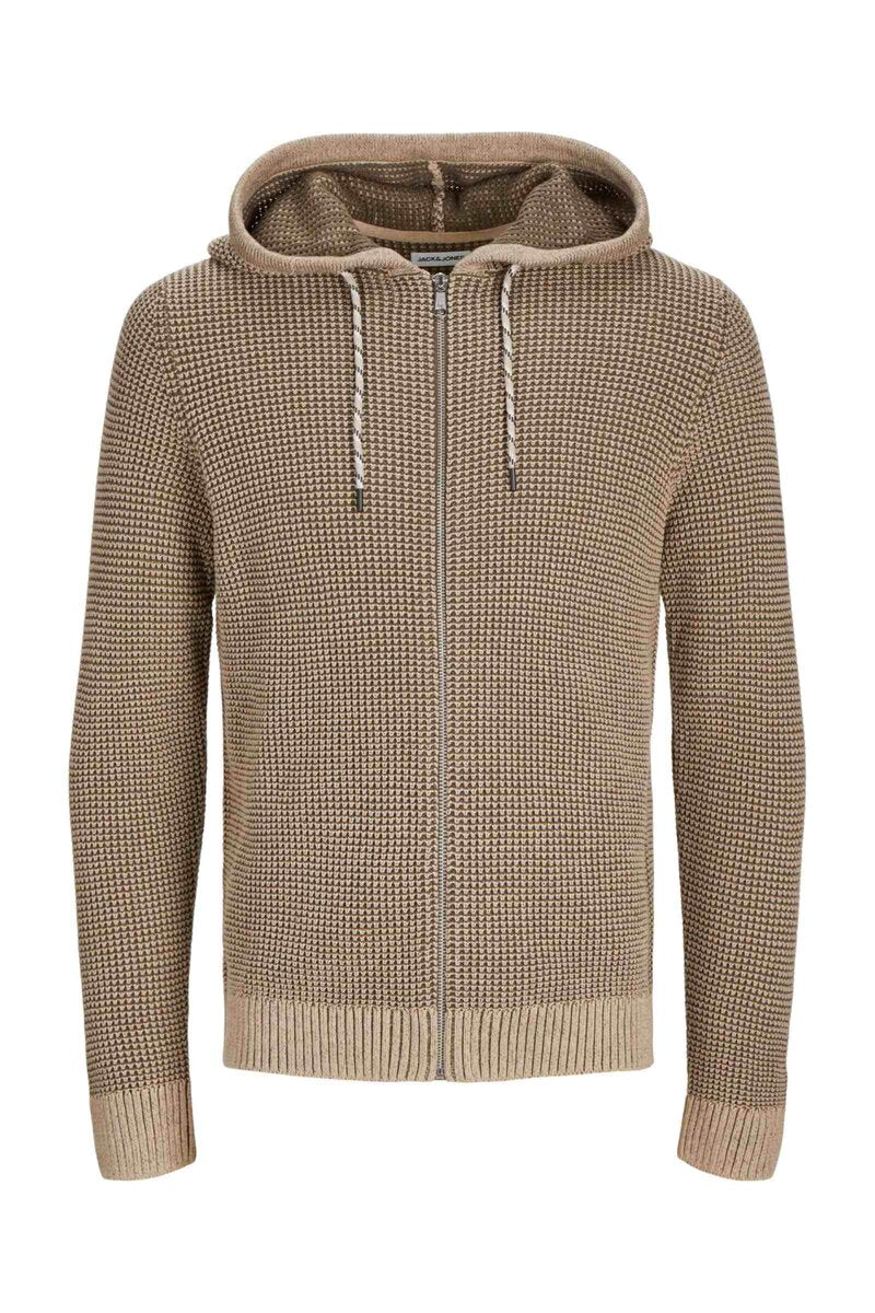 Erik Zip Hoodie Herr Crockery Twist W Canteen Jack & Jones