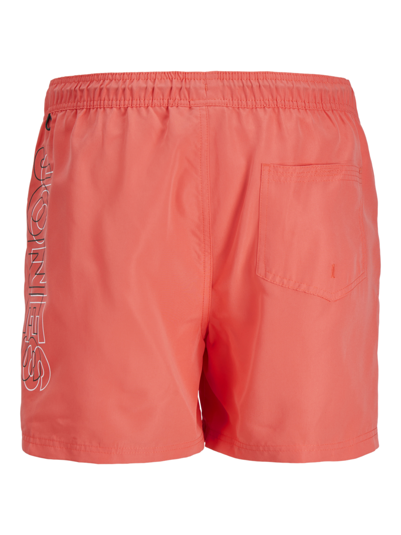 Fiji Men's Swim Shorts Hot Coral Jack & Jones