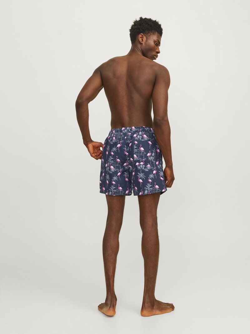 Fiji Mönstrade Badshorts Herr Navy Blazer Jack & Jones