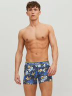 Flower Boxer Briefs 3-pack Black Bardaboes Cherry Maritime Blue Jack & Jones