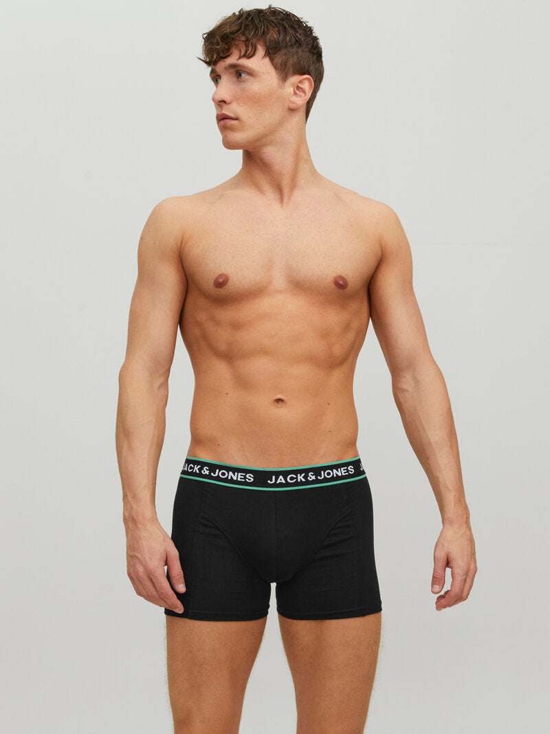 Flower Boxer Briefs 3-pack Black Bardaboes Cherry Maritime Blue Jack & Jones