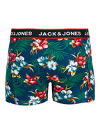 Flower Boxer Briefs 3-pack Black Bardaboes Cherry Maritime Blue Jack & Jones
