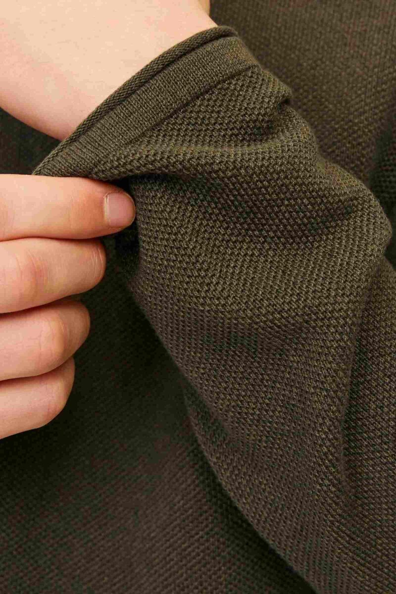 Hill Stickad Tröja Herr Olive Night Melange Jack & Jones