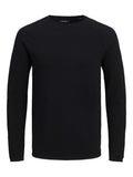 Hill Stickad Tröja Herr Svart - Jack & Jones