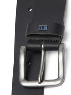 Leather Belt Men Black Jack & Jones