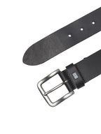 Leather Belt Men Black Jack & Jones