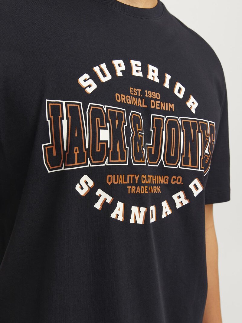 Logo T-shirt Herr Black Jack & Jones