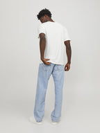 Logo T-shirt Men Cloud Dancer Jack & Jones