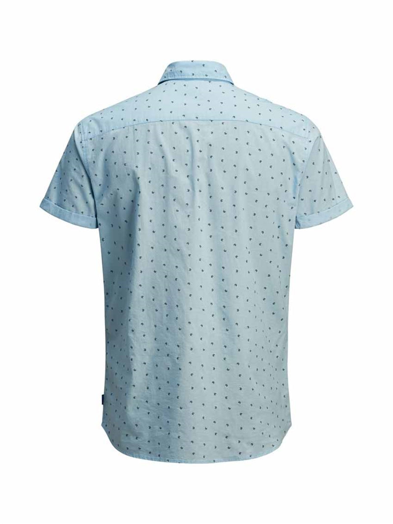 Luis Kortärmad Skjorta Herr Cashmere Blue - Jack & Jones