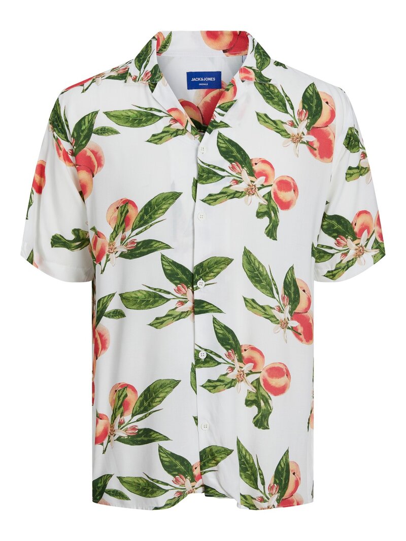 Luke Kortärmad Skjorta Herr Cloud Dancer Jack & Jones