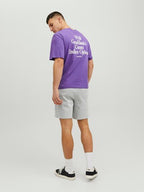 New Basic Collageshorts Herr Light Grey Melange Jack & Jones