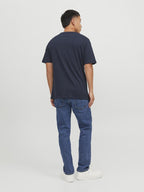 Organic Basic T-shirt Men Navy Blazer Jack & Jones